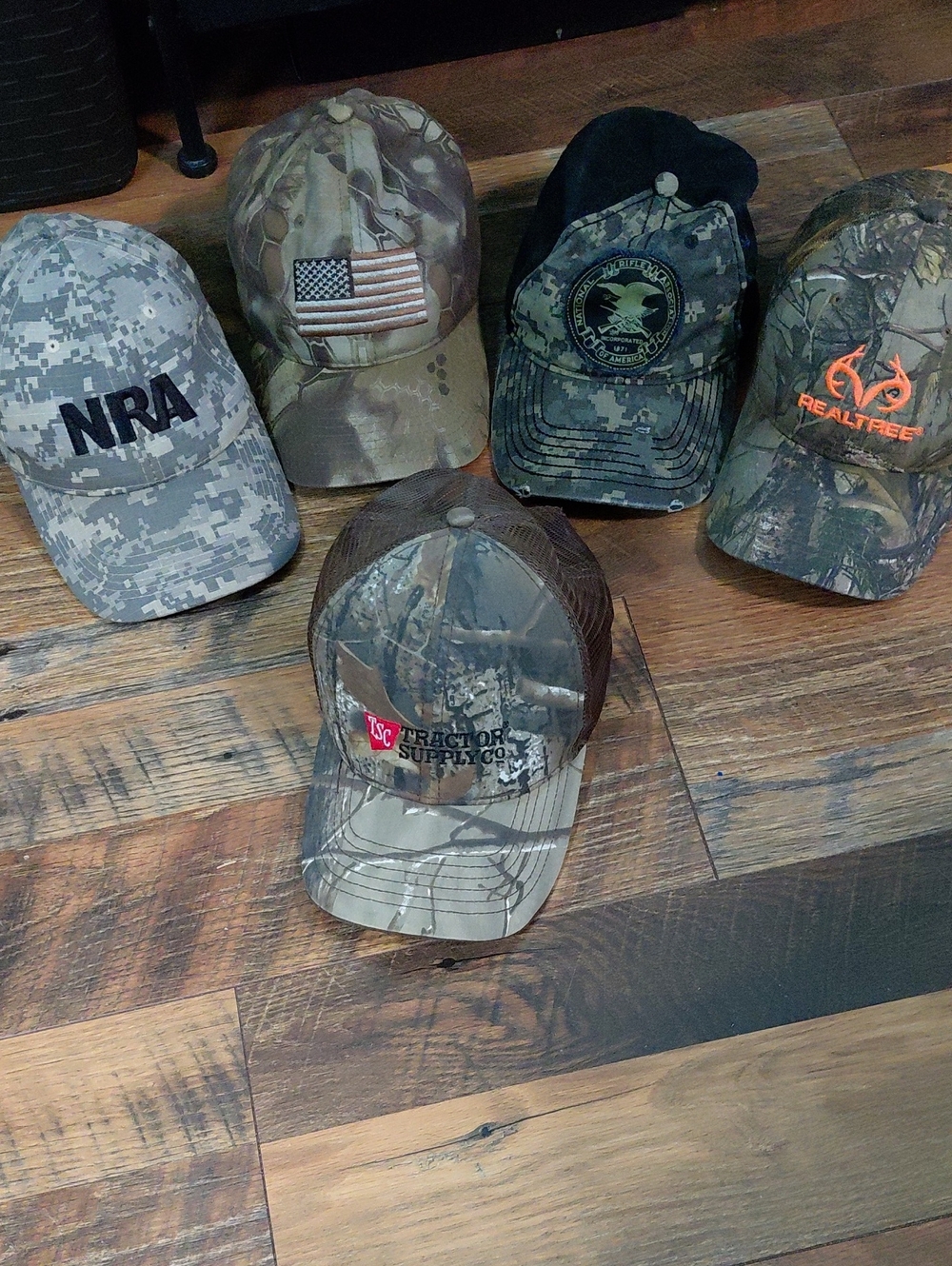 Assorted Camo Trucker Hats Bundle